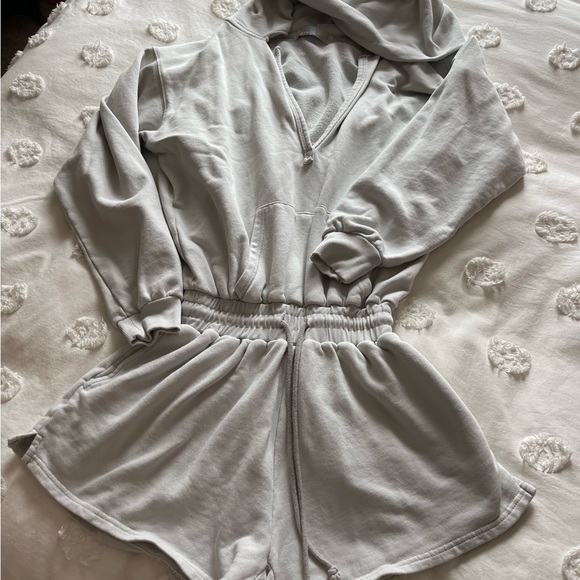 Free people beach hooded romper - Picture 1 of 3